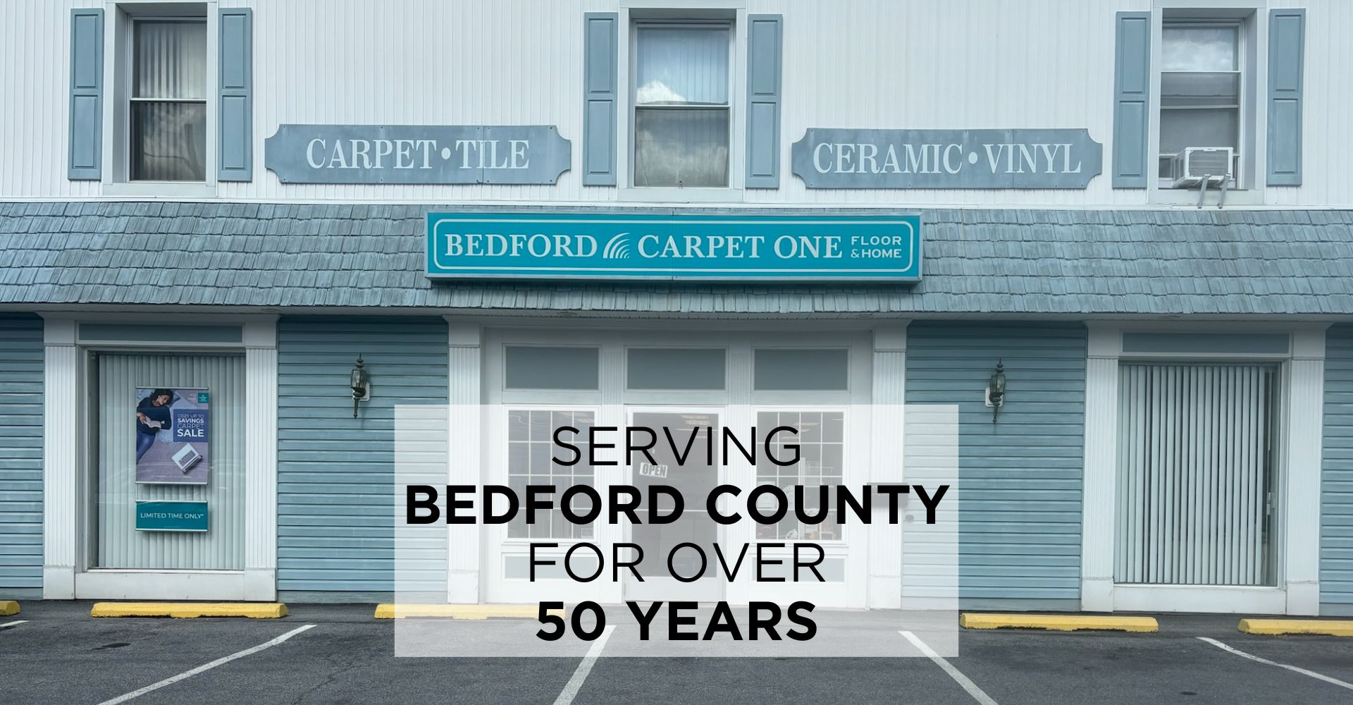 Bedford Carpet One Storefront